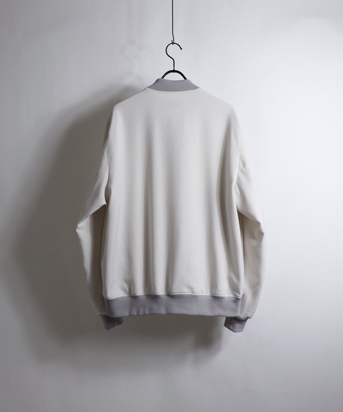 Confirm（コンファーム）の「Confirm / コンファーム リブブルゾン（ブルゾン・メンズ・グレー/ブラック/アイボリー/ベージュ・M/L）」の9枚目の写真