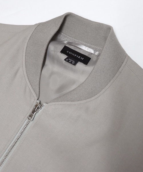Confirm（コンファーム）の「Confirm / コンファーム リブブルゾン（ブルゾン・メンズ・グレー/ブラック/アイボリー/ベージュ・M/L）」の16枚目の写真