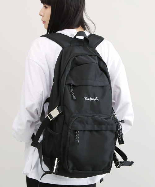 Mark Gonzales（マーク・ゴンザレス）の「【ユニセックスで着用可能】Mark Gonzales / マークゴンザレス 別注 コラボ バックパック（バックパック/リュック・メンズ・ブラック・FREE）」の17枚目の写真