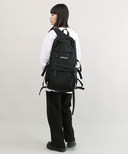 Mark Gonzales（マーク・ゴンザレス）の「【ユニセックスで着用可能】Mark Gonzales / マークゴンザレス 別注 コラボ バックパック（バックパック/リュック・メンズ・ブラック・FREE）」の15枚目の写真