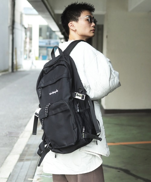 Mark Gonzales（マーク・ゴンザレス）の「【ユニセックスで着用可能】Mark Gonzales / マークゴンザレス 別注 コラボ バックパック（バックパック/リュック・メンズ・ブラック・FREE）」の20枚目の写真