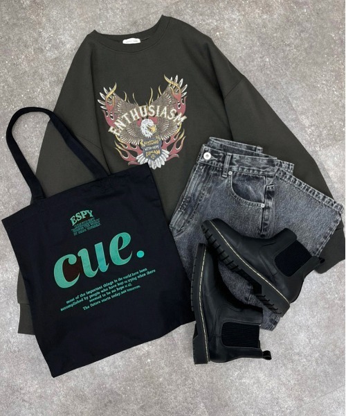 apres jour mignon(アプレジュールミニョン)の「ロゴプリントトートバッグ【ZOZOTOWN限定アイテム】(トートバッグ・レディース・アイボリー/ブラック/グリーン・ONESIZE)」の2枚目の写真