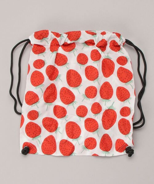 marimekko（マリメッコ）の「marimekko Mansikka SMARTSACK マリメッコ マンシッカ ナップザック（バックパック/リュック・レディース・レッド・FREE）」の7枚目の写真