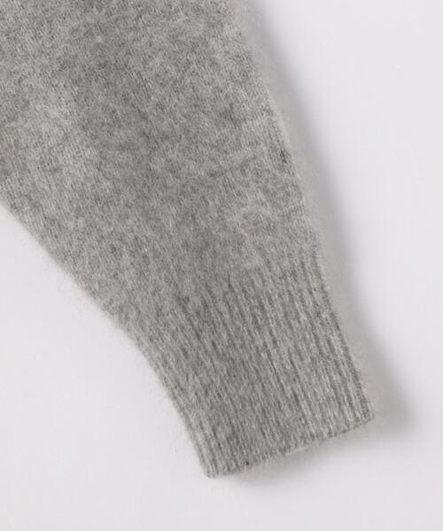 closet story（クローゼットストーリー）の「＜closet story（クローゼットストーリー）＞フワフワ ノーボタンカーディガン（カーディガン/ボレロ・レディース・ライトグレー/ブラウン・FREE）」の15枚目の写真