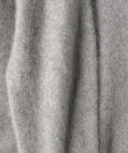 closet story（クローゼットストーリー）の「＜closet story（クローゼットストーリー）＞フワフワ ノーボタンカーディガン（カーディガン/ボレロ・レディース・ライトグレー/ブラウン・FREE）」の17枚目の写真