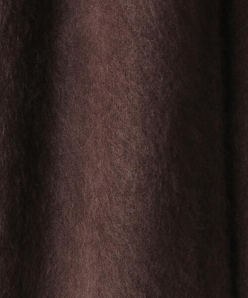 closet story（クローゼットストーリー）の「＜closet story（クローゼットストーリー）＞フワフワ ノーボタンカーディガン（カーディガン/ボレロ・レディース・ライトグレー/ブラウン・FREE）」の19枚目の写真