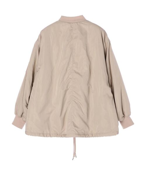 earth music&ecology（アースミュージックアンドエコロジー）の「リバーシブルMA-1*（MA-1・レディース・ブラック/ベージュ/カーキ・M/L）」の20枚目の写真