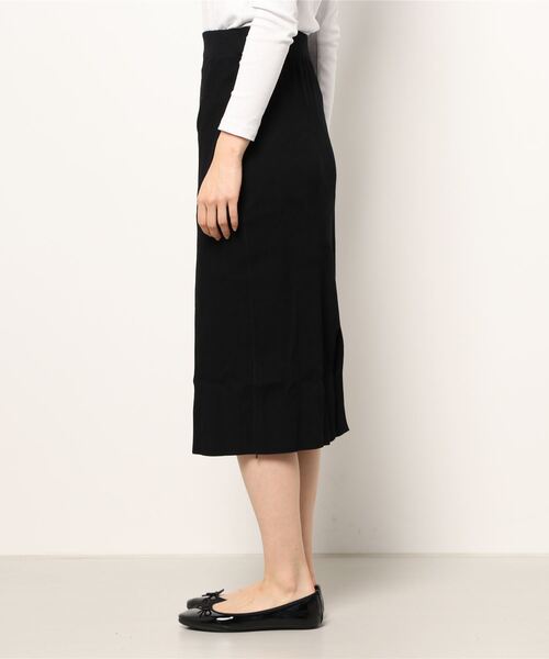 KOBE LETTUCE（コウベレタス）の「バックスリットリブニットタイトスカート（スカート・レディース・グリーン/ブラック/モカ/グレー/ピンク系・FREE）」の6枚目の写真