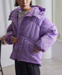 フード付きボリュームJK