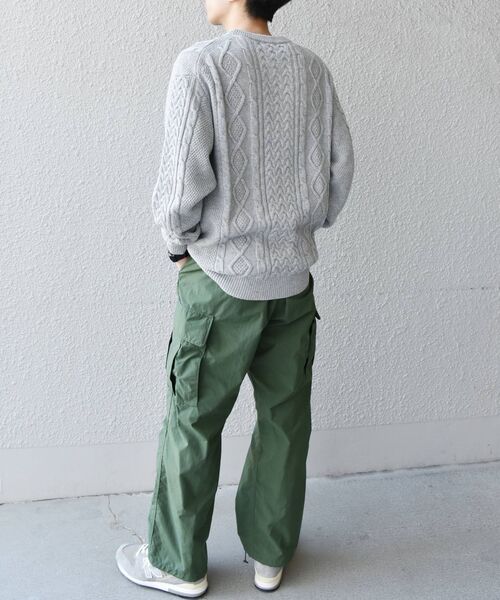 SHIPS any(シップス エニィ)の「SHIPS any: テック カーゴ イージーパンツ◇(カーゴパンツ・メンズ・ブラック/オリーブ・SMALL/MEDIUM/LARGE)」の11枚目の写真