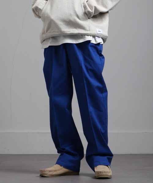 UNCORD（アンコード）の「【UNCORD】ワークカラーパンツ/ツイルスケーターチノパンツ（チノパンツ・メンズ・ブラック/ベージュ/レッド/ブルー/グリーン・MEDIUM/LARGE/X-LARGE）」の4枚目の写真