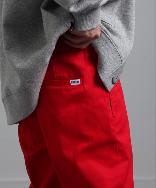 UNCORD（アンコード）の「【UNCORD】ワークカラーパンツ/ツイルスケーターチノパンツ（チノパンツ・メンズ・ブラック/ベージュ/レッド/ブルー/グリーン・MEDIUM/LARGE/X-LARGE）」の18枚目の写真