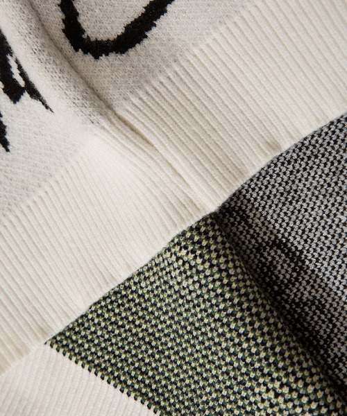 HOOK(フック)の「【HOOK】落書き恐竜イラストvネックベスト(ベスト・メンズ・ホワイト/ブラック/グリーン・XL/M/L)」の11枚目の写真