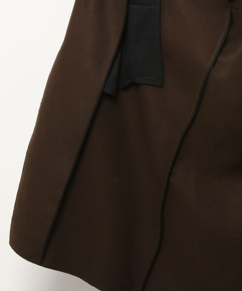 my beautiful landlet（マイビューティフルランドレット）の「【my beautiful landlet】 double beaver long coat（トレンチコート・メンズ・ブラウン/ベージュ/ブラック/パープル・1/0/2）」の11枚目の写真