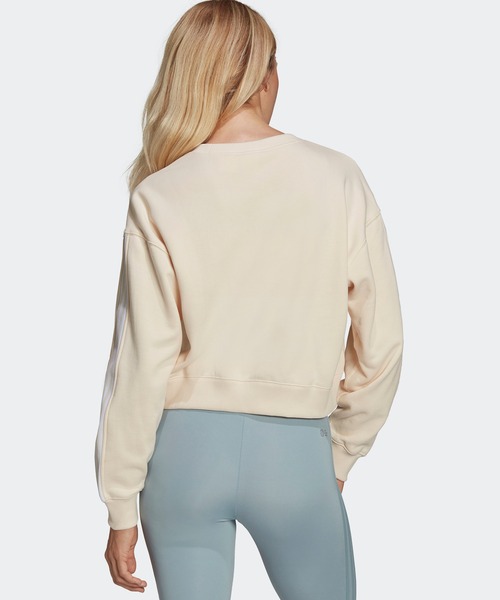 adidas（アディダス）の「アディカラー クラシック スウェット / アディダスオリジナルス（スウェット・レディース・ブラック/ピンク系その他/オフホワイト/ライトブルー・SMALL/MEDIUM/LARGE/X-LARGE/XX-LARGE/X-SMALL）」の9枚目の写真