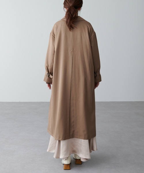 natural couture（ナチュラルクチュール）の「ケープ付きレディトレンチコート（トレンチコート・レディース・モカ/ベージュ/ピンク・FREE）」の11枚目の写真