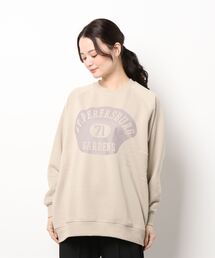 earth music&ecology | グラフィックスウェットチュニック＊(Tシャツ/カットソー)