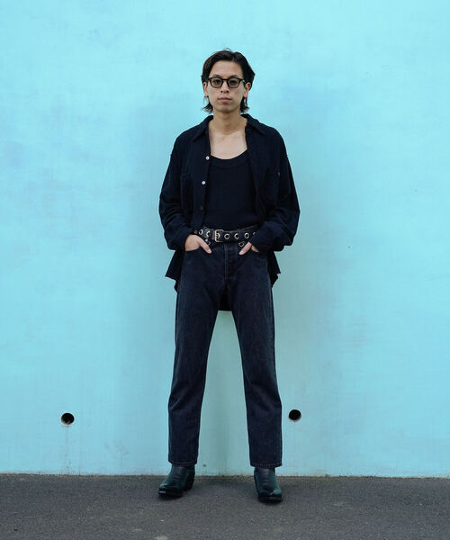 VAPORIZE（ヴェイパライズ）の「VAPORIZE / W Gaze Shirt（シャツ/ブラウス・メンズ・オフホワイト/ブラック・SMALL/MEDIUM/LARGE）」の13枚目の写真