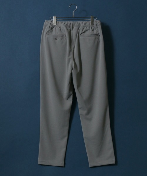 ANPAS（アンパス）の「Cut Georgette Wide Tuck Tapered Pants/カットジョーゼット ワイドタックテーパードパンツ スラックス カラーパンツ（スラックス・メンズ・オートミール/グレー/ベージュ/ブラック・M/L/LL）」の6枚目の写真