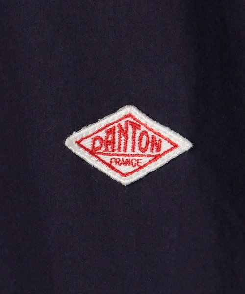 DANTON(ダントン)の「DANTON | コットンブロード シャツカーディガン WOMEN(シャツ/ブラウス・レディース・ライトグレー/ベージュ/ネイビー・36/38)」の4枚目の写真