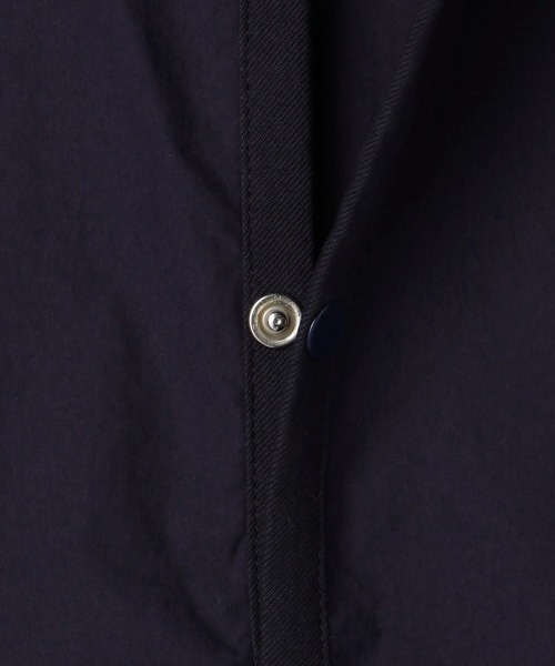 DANTON(ダントン)の「DANTON | コットンブロード シャツカーディガン WOMEN(シャツ/ブラウス・レディース・ライトグレー/ベージュ/ネイビー・36/38)」の5枚目の写真