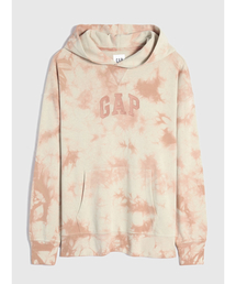 GAP | フレンチテリー オーバーサイズ ミニ アーチ プルオーバー タイダイ柄 パーカー(パーカー)