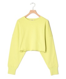 Alley by w closet | 【Alley】ハングル裏毛ショートプルオーバー(スウェット)