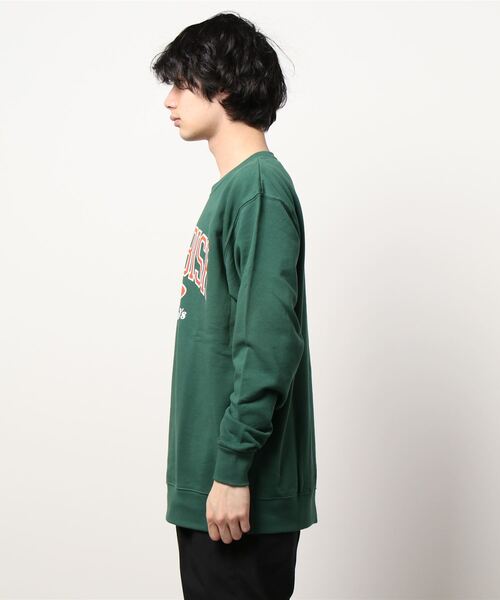 BACK NUMBER（バックナンバー）の「【BACK NUMBER】Refurbishクルーネックスウェット（スウェット・メンズ・ブルー/ネイビー/グレー/グリーン/ホワイト/ホワイト×ホワイト/レッド/ブラック・L/M/S）」の9枚目の写真