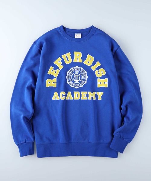 BACK NUMBER（バックナンバー）の「【BACK NUMBER】Refurbishクルーネックスウェット（スウェット・メンズ・ブルー/ネイビー/グレー/グリーン/ホワイト/ホワイト×ホワイト/レッド/ブラック・L/M/S）」の7枚目の写真