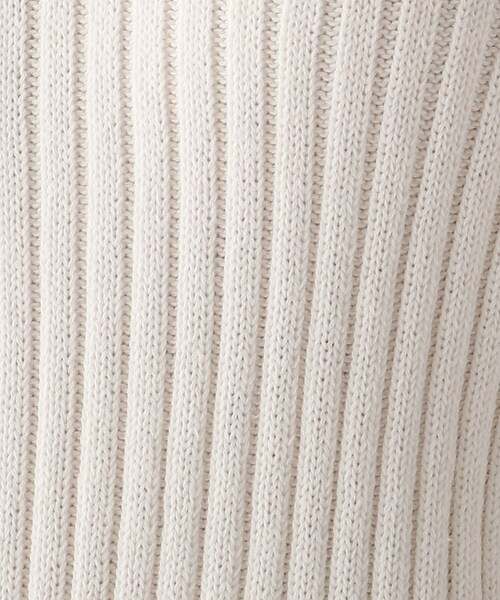 OPAQUE.CLIP（オペークドットクリップ）の「◆オーガニックコットン ワイドリブプルオーバー（ニット/セーター・レディース・ライトブルー/グリーン系その他5/ホワイト系/ピンク系/ブラック系7・40/38/42）」の12枚目の写真