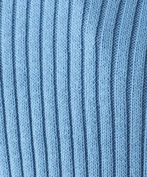 OPAQUE.CLIP（オペークドットクリップ）の「◆オーガニックコットン ワイドリブプルオーバー（ニット/セーター・レディース・ライトブルー/グリーン系その他5/ホワイト系/ピンク系/ブラック系7・40/38/42）」の14枚目の写真