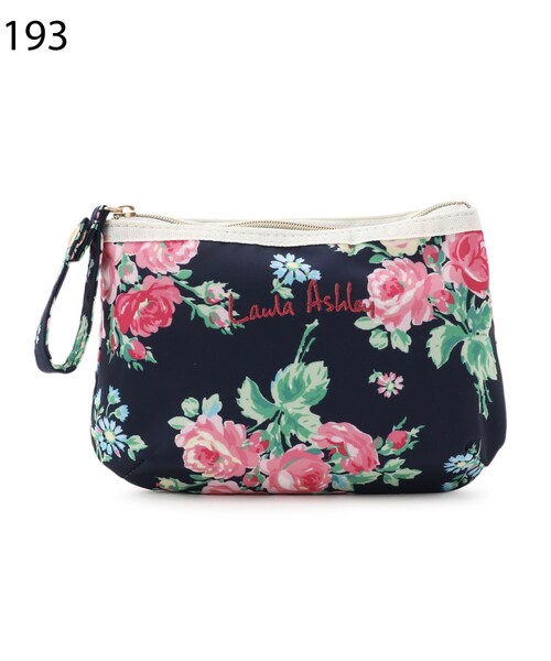 LAURA ASHLEY（ローラアシュレイ）の「バンチェッドロージズ柄　マイバッグ（エコバッグ/サブバッグ・レディース・ホワイト系その他/ネイビー系・00）」の10枚目の写真