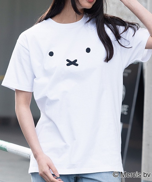 Miffy( ミッフィー)の「【OUTDOOR PRODUCTS/アウトドアプロダクツ】【MIFFY/ミッフィー】 オリジナルデザインTシャツ(Tシャツ/カットソー・メンズ・アイボリー/その他1/その他2/ベージュ/ピンク系その他/ダークグリーン/ホワイト系その他/ホワイト・SMALL/LARGE/MEDIUM)」の8枚目の写真