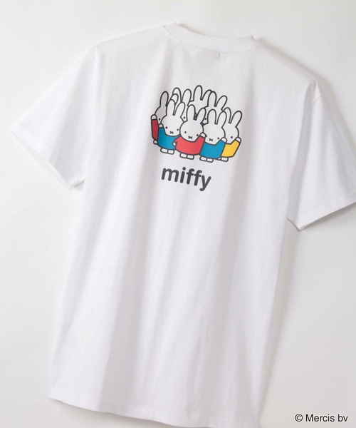 Miffy( ミッフィー)の「【OUTDOOR PRODUCTS/アウトドアプロダクツ】【MIFFY/ミッフィー】 オリジナルデザインTシャツ(Tシャツ/カットソー・メンズ・アイボリー/その他1/その他2/ベージュ/ピンク系その他/ダークグリーン/ホワイト系その他/ホワイト・SMALL/LARGE/MEDIUM)」の11枚目の写真