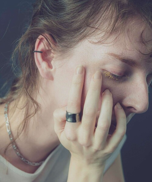 and cloud（アンドクラウド）の「Rust Reversible Ring（リング・レディース・シルバー/ブラック/イエローゴールド・#11/#17/#13/#15）」の13枚目の写真