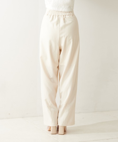 Chico（チコ）の「裾ドロストデザインパンツ（その他パンツ・レディース・ブラック/グレー/アイボリー・FREE）」の11枚目の写真