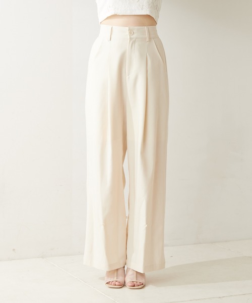 Chico（チコ）の「裾ドロストデザインパンツ（その他パンツ・レディース・ブラック/グレー/アイボリー・FREE）」の13枚目の写真