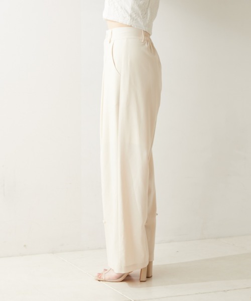 Chico（チコ）の「裾ドロストデザインパンツ（その他パンツ・レディース・ブラック/グレー/アイボリー・FREE）」の14枚目の写真