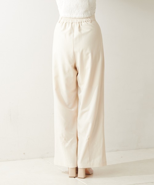 Chico（チコ）の「裾ドロストデザインパンツ（その他パンツ・レディース・ブラック/グレー/アイボリー・FREE）」の15枚目の写真