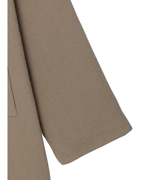 Green　Parks（グリーンパークス）の「Big テーラードジャケット（テーラードジャケット・レディース・ベージュ/ダークグレー・FREE）」の18枚目の写真