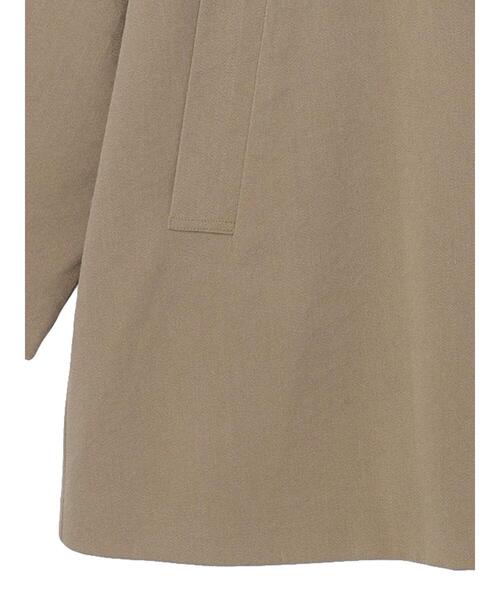 Green　Parks（グリーンパークス）の「Big テーラードジャケット（テーラードジャケット・レディース・ベージュ/ダークグレー・FREE）」の19枚目の写真