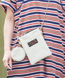 丸ポーチ付きミニショルダーバッグ