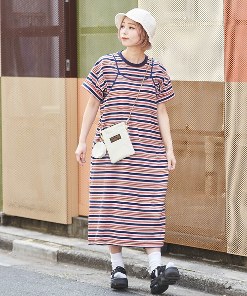 CUBE SUGAR（キューブシュガー）の「丸ポーチ付きミニショルダーバッグ（ショルダーバッグ・レディース・ブラック/ベージュ/カーキ・M）」の11枚目の写真