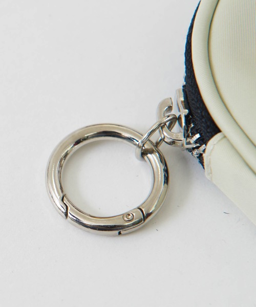 CUBE SUGAR（キューブシュガー）の「丸ポーチ付きミニショルダーバッグ（ショルダーバッグ・レディース・ブラック/ベージュ/カーキ・M）」の18枚目の写真