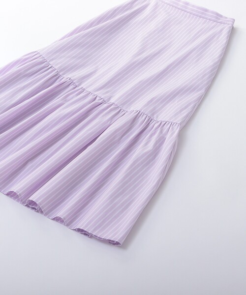OPAQUE.CLIP(オペークドットクリップ)の「◆【SHIRT OPAQUE.CLIP】ティアードフレアスカート(スカート・レディース・ブルー系7/ライトパープル/ブラック系2・38/42/40)」の20枚目の写真