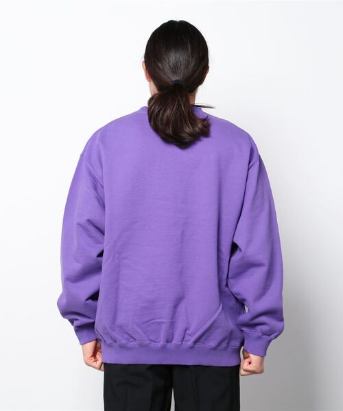 XLARGE（エクストララージ）の「XLARGE×DAVID FLORES BOX OG CREWNECK SWEAT（スウェット・メンズ・パープル/ブラック/ブルー・MEDIUM/SMALL/X-LARGE/LARGE）」の16枚目の写真