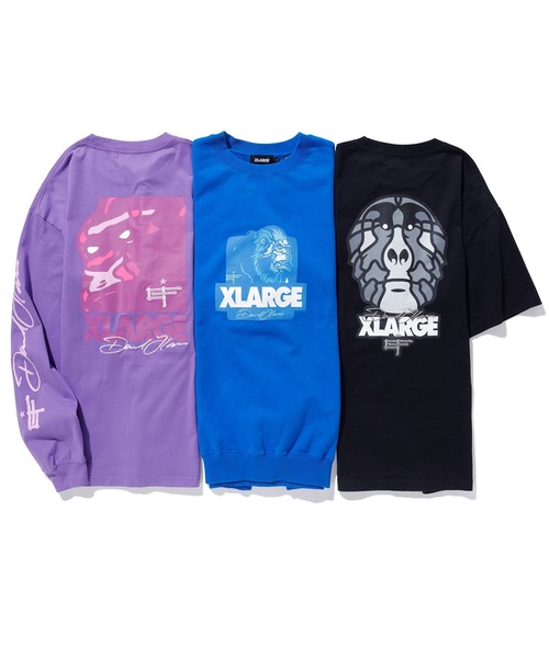 XLARGE（エクストララージ）の「XLARGE×DAVID FLORES BOX OG CREWNECK SWEAT（スウェット・メンズ・パープル/ブラック/ブルー・MEDIUM/SMALL/X-LARGE/LARGE）」の18枚目の写真