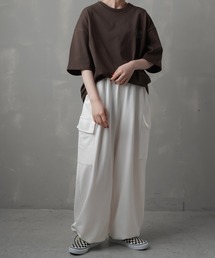 SPINNS | 【6色展開】ドローコード 裏毛バルーンスノーカーゴパンツ(その他パンツ)