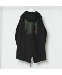 wizzard/ウィザード/GRAPHIC PATCH FISHTAIL PARKA