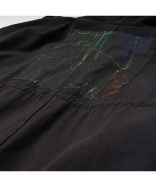 Wizzard(ウィザード)の「wizzard/ウィザード/GRAPHIC PATCH FISHTAIL PARKA(ミリタリージャケット・メンズ・ホワイト/ブラック/カーキオリーブ/ピンク・1/2/3)」の9枚目の写真